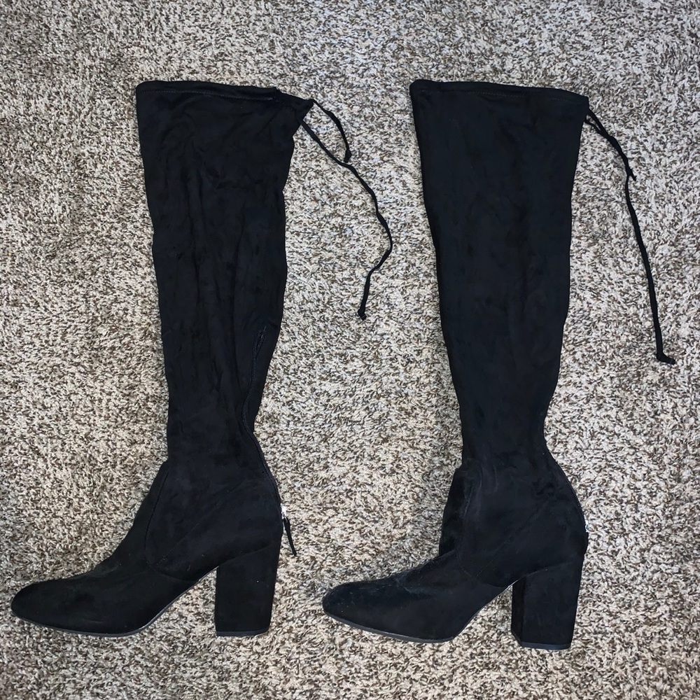 Knee high Lane Bryant boots!